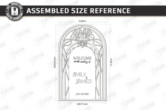 Wedding Welcome Sign Laser Cut Bundle | Floral Wedding Decor Product Image 11