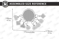 Knitting Stitch Markers Laser Bundle|Crochet Progress Keeper Product Image 12