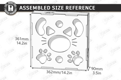 Cat Toy Maze Laser Cut | Interactive Cat Ball Game | Pet SVG Product Image 2