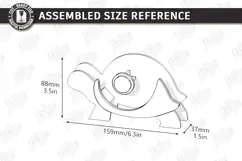Animal Tape Dispenser Laser Cut | Desk Tape Holder | Turtle Product Image 2