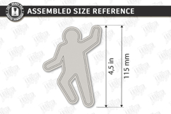 Acrylic True Crime Bookmark Laser Cut | Reading Accessories Product Image 2