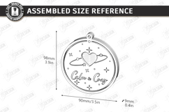 Air Freshener Laser Cut Bundle | Car Charms | Hanging Decor Product Image 12