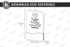 Wine Bottle Tag Laser Cut | Wine Accessory | Drinkware Décor Product Image 2