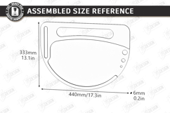 Car Steering Wheel Tray Laser Cut | Auto Laptop Desk | CNC Product Image 2