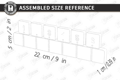 Family Key Holder Laser Cut | Decorative Wall Key Organizer Product Image 2