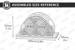 Coffee Filter Holder Laser Cut | Kitchen Decor | Desk Stand Product Image 2