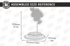 Needle Pincushion Sewing Stands Laser Bundle | Cross Stitch Product Image 12