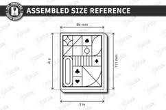 Playing Card Box Laser Cut | Card Case | Playing Card Holder Product Image 2