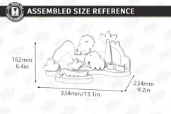 Safari Animal Building Blocks Laser Cut | Kids Laser | CNC Product Image 2