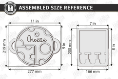 Cheese Board Laser Cut| Serving Tray | Serving Board Laser Product Image 2