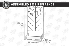 Modern House Number Signs Laser Cut Bundle | Address Plaque Product Image 2