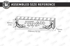 Drink Packet Organizer Laser Cut| Station Storage Laser |CNC Product Image 2
