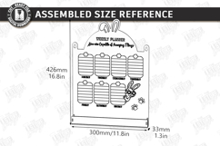 Kids Weekly Wall Planners Laser Cut Bundle | Nursery Decor Product Image 12