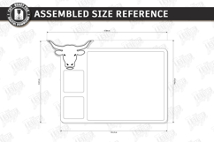 Steak Board Laser Cut | Serving Tray | BBQ Platter | Kitchen Product Image 2