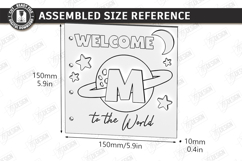 3D Baby Photo Album Laser Cut | Layered Memory Book Cover Product Image 2