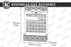 Magnet Perpetual Fridge Calendar Laser Cut Bundle | CNC File Product Image 2