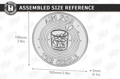 Sarcastic Coasters with Stands Laser Cut Bundle | Funny SVG Product Image 13