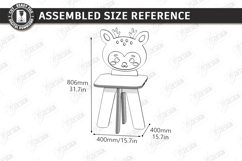 Animal Kids Chair Laser Cut Bundle | Children Furniture SVG Product Image 12
