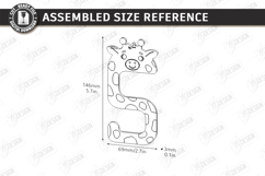 Animal Bag Hook Holders Laser Cut Bundle | Desk Purse Hanger Product Image 12