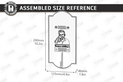 Beer Bottle Opener Laser Cut | Wall Mounted Bottle Opener Product Image 2