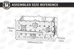 Personalised Easter Egg Bunny Basket Laser Cut | Treat Boxes Product Image 2