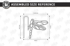 Stained Glass Style Plant Pot Clip Laser Cut | Garden Decor Product Image 2