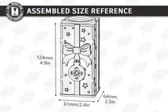 Christmas Advent Candle Holder Laser Cut Kit | Advent Block Product Image 7