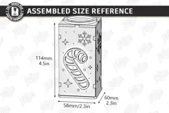 Christmas Advent Candle Holder Laser Cut Kit | Advent Block Product Image 7