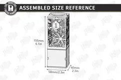 Christmas Advent Candle Holder Laser Cut Kit | Advent Block Product Image 7