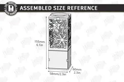Christmas Advent Candle Holder Laser Cut Kit | Advent Block Product Image 3