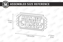 Home Cinema Tiered Tray Laser Cut|Home Theater Mini Signs Product Image 4