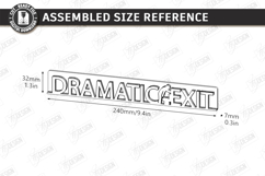 Bathroom Door Corner Laser Cut |Office Wall Sign| Funny SVG Product Image 3