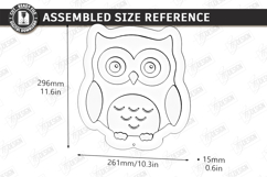 LED Night Light Laser Cut Bundle | 3D Layered Cute Animals Product Image 19