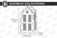 Mini House Nightlight Laser Cut | 3D Night Light | House SVG Product Image 2