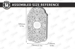 Embroidery Scissors Case Laser Cut | Sewing Tool Organizer Product Image 2