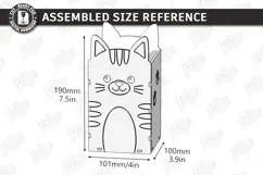 Farm Animals Pencil Holders Laser Cut Kit | Desk Organizer Product Image 4