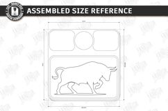 Steak Board Laser Cut | Serving Tray | BBQ Platter | Kitchen Product Image 2