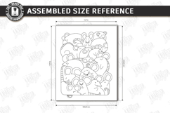 Rats Puzzle Game Laser Cut | Montessori Toy | Kids Laser Product Image 2
