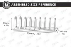 Cap Rack Laser Cut | Wooden Cap Storage | Hat Holder Laser Product Image 2
