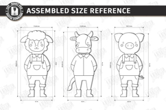 Animal Puzzles Laser Cut Bundle | Kids Puzzles | Kids Games Product Image 9