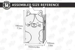 Farm Animals Pencil Holders Laser Cut Kit | Desk Organizer Product Image 5