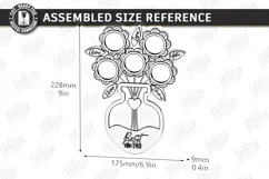 Mother's Day Photo Bouquet Laser Cut | Photo Frame Kit | CNC Product Image 4