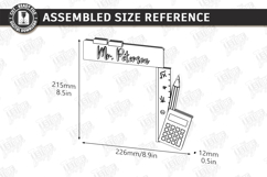 Teacher Door Corner Laser Cut Bundle | Classroom Decor SVG Product Image 24