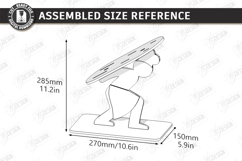 Kitchen Knife Stand Laser Cut|Knife Holder Stand|Kitchen SVG Product Image 2