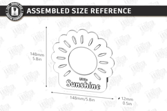 Baby Scan Frame Laser Cut | Photo Holder | New Born SVG |CNC Product Image 2