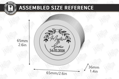 Personalized Wedding Ring Box Laser Cut Bundle | Mr and Mrs Product Image 5