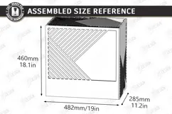 3D Decorative Wooden PC Case Cover Laser Cut | PC Accessory Product Image 3