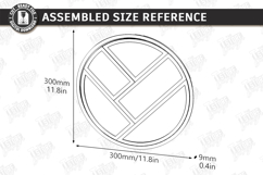 Wooden Snack Serving Tray Laser Cut | Modular Serving Board Product Image 2