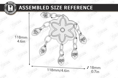 Knitting Stitch Markers Laser Cut | Crochet Progress Keeper Product Image 2