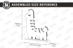 Cable Organizer Laser Cut|Desk Cord Holder|Office Design SVG Product Image 2